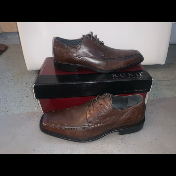 RUSH Dress Shoes Brown - Picture 2 of 5